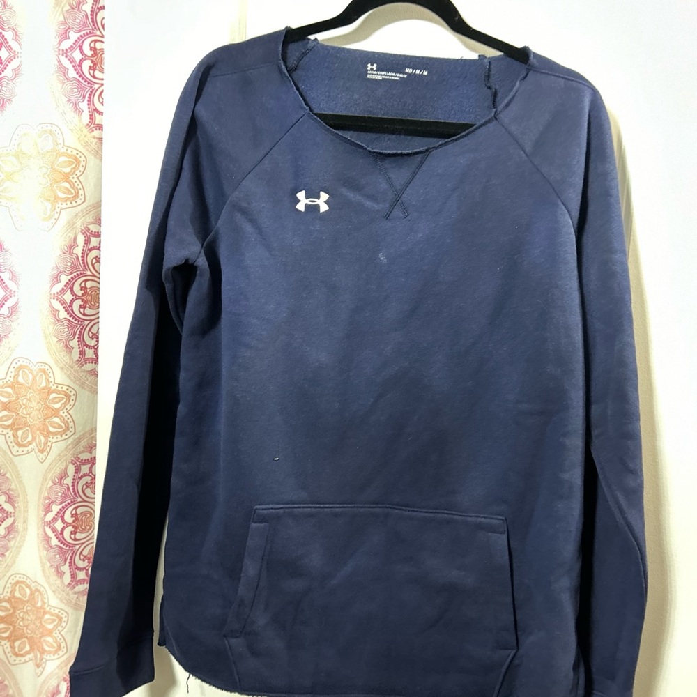 Raw Edge Crewneck Sweatshirt